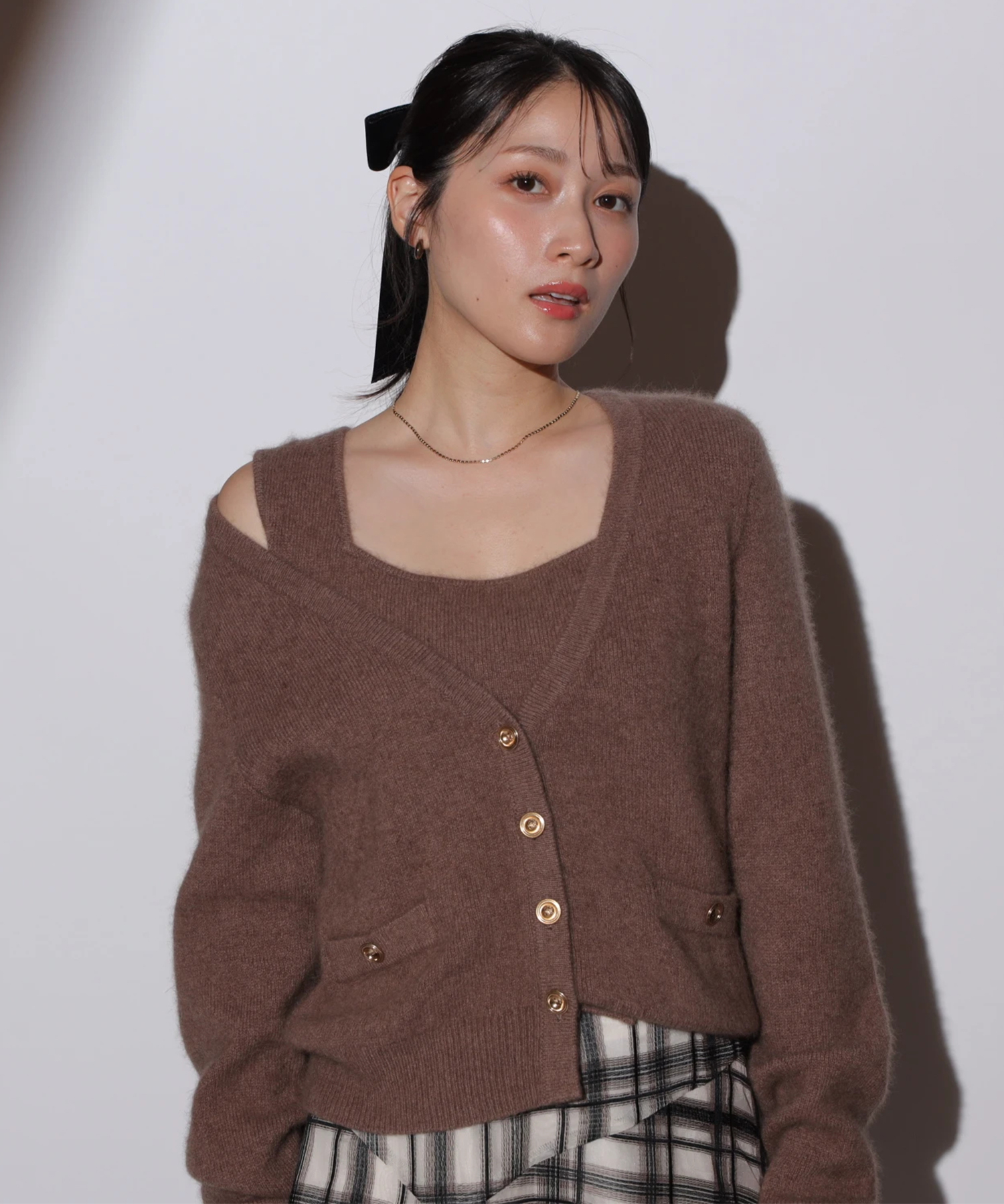 マルイ限定》テディVネックアンサンブル | アンサンブル | Apuweiser