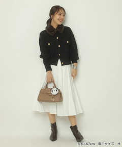 Apuweiser-riche(アプワイザー・リッシェ) |衿ファーニットブルゾン