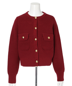 Apuweiser-riche(アプワイザー・リッシェ) |衿ファーニットブルゾン