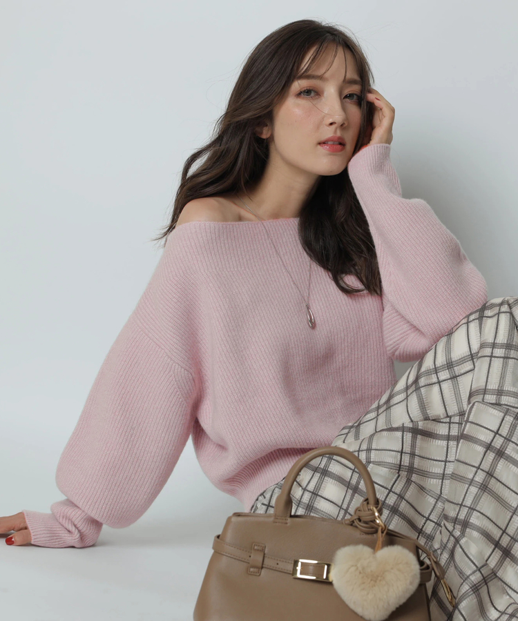 Apuweiser-riche ニット Apuweiser-riche 新品 ランダムフリル