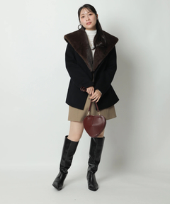 Apuweiser-riche(アプワイザー・リッシェ) |ショールカラーコート