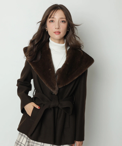 Apuweiser-riche(アプワイザー・リッシェ) |ショールカラーコート