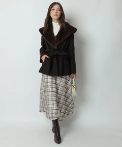 Apuweiser-riche(アプワイザー・リッシェ) |ショールカラーコート