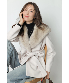 Apuweiser-riche(アプワイザー・リッシェ) |ショールカラーコート