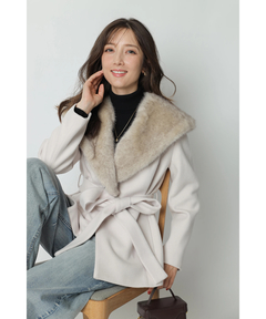 Apuweiser-riche(アプワイザー・リッシェ) |ショールカラーコート