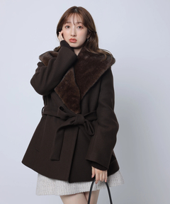 Apuweiser-riche(アプワイザー・リッシェ) |ショールカラーコート