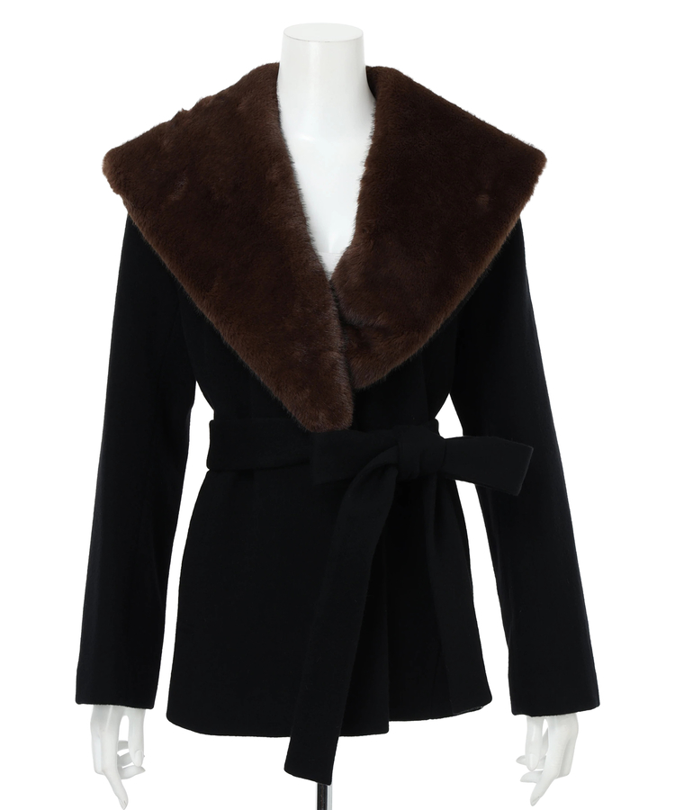 ショールカラーコート | コート | Apuweiser-riche（アプワイザー