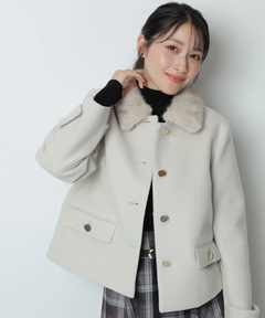 Apuweiser-riche(アプワイザー・リッシェ) |ステンカラーショートコート