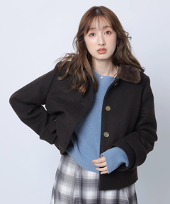 Apuweiser-riche(アプワイザー・リッシェ) |ステンカラーショートコート