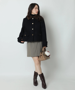 Apuweiser-riche(アプワイザー・リッシェ) |ステンカラーショートコート