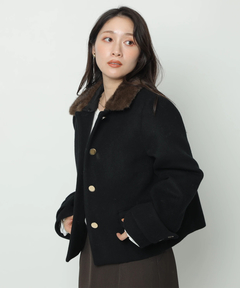 Apuweiser-riche(アプワイザー・リッシェ) |ステンカラーショートコート