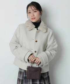 Apuweiser-riche(アプワイザー・リッシェ) |ステンカラーショートコート