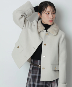 Apuweiser-riche(アプワイザー・リッシェ) |ステンカラーショートコート