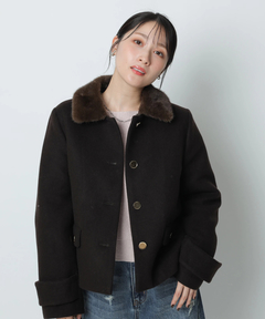 Apuweiser-riche(アプワイザー・リッシェ) |ステンカラーショートコート