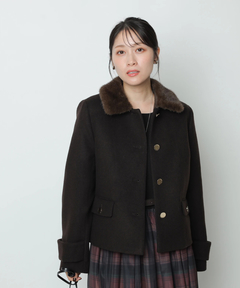 Apuweiser-riche(アプワイザー・リッシェ) |ステンカラーショートコート