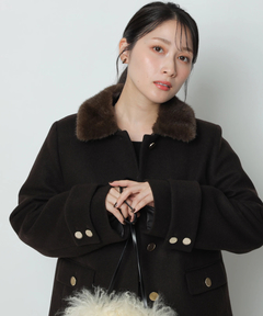 Apuweiser-riche(アプワイザー・リッシェ) |ステンカラーショートコート