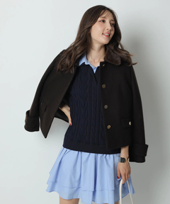 Apuweiser-riche(アプワイザー・リッシェ) |ステンカラーショートコート