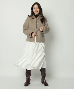 Apuweiser-riche(アプワイザー・リッシェ) |ステンカラーショートコート