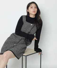 Apuweiser-riche(アプワイザー・リッシェ) |袖リボンフレアスリーブニット