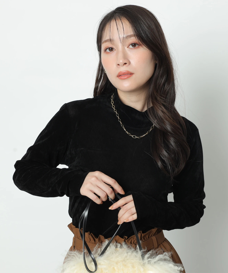 バリエーションハイネックカットソー | Tシャツ・カットソー