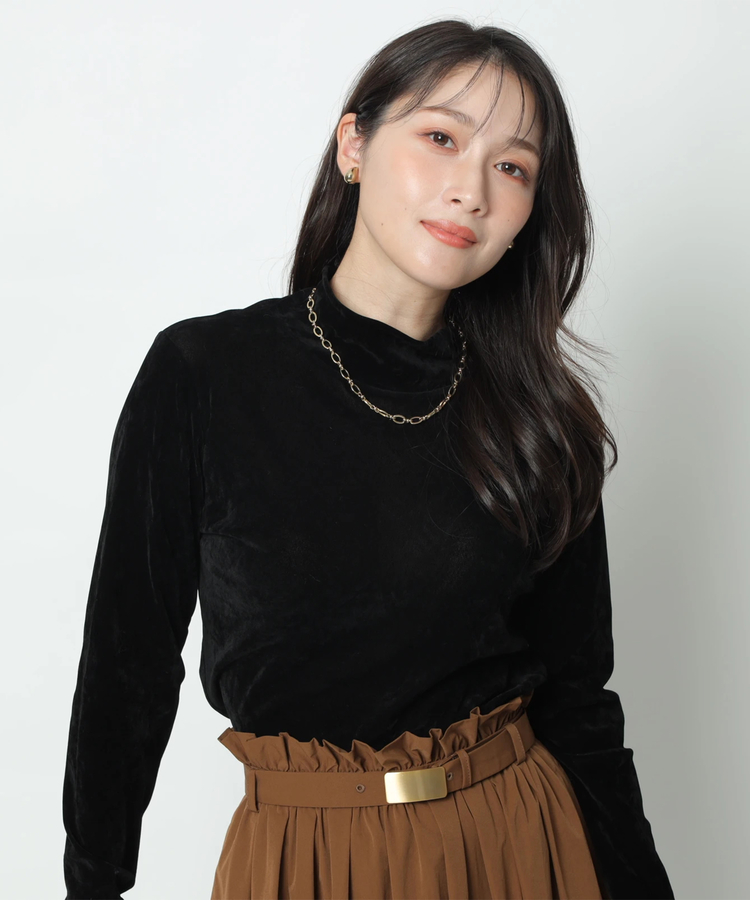 バリエーションハイネックカットソー | Tシャツ・カットソー