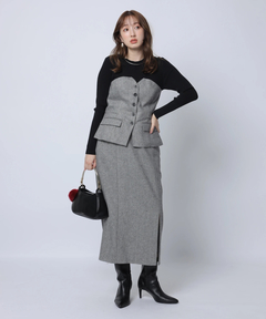 Arpege story 撥水サス付きパラシュートパンツ　ネイビー　新品 撥水サス付きパラシュートパンツ | パンツ | Arpege story