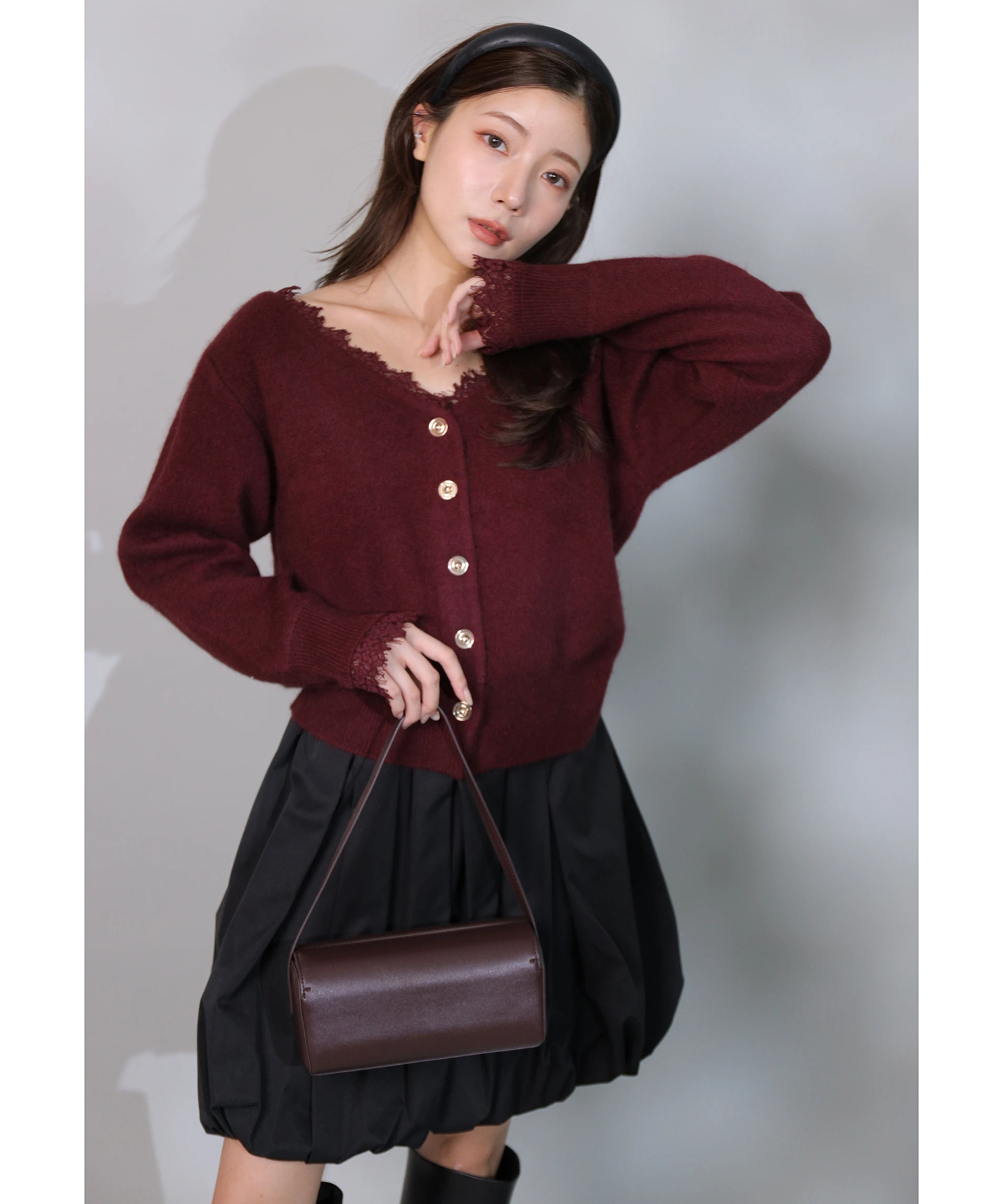 バルーンミニスカート | スカート | Apuweiser-riche（アプワイザー