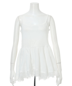 Apuweiser-riche(アプワイザー・リッシェ) |【Arpege story限定】レースヘムキャミセットニットチュニック