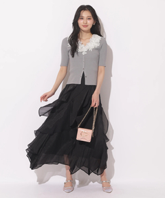 Apuweiser-riche(アプワイザー・リッシェ) |エアリーアシメフリルスカート