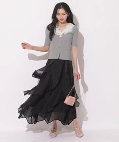 Apuweiser-riche(アプワイザー・リッシェ) |エアリーアシメフリルスカート