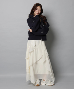 Apuweiser-riche(アプワイザー・リッシェ) |エアリーアシメフリルスカート