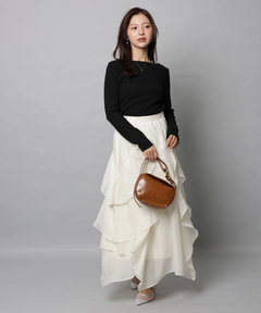 Apuweiser-riche(アプワイザー・リッシェ) |エアリーアシメフリルスカート