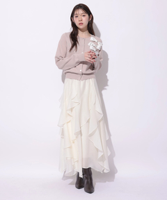 Apuweiser-riche(アプワイザー・リッシェ) |エアリーアシメフリルスカート