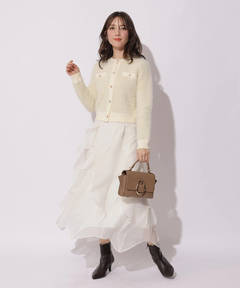 Apuweiser-riche(アプワイザー・リッシェ) |エアリーアシメフリルスカート