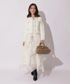 Apuweiser-riche(アプワイザー・リッシェ) |エアリーアシメフリルスカート