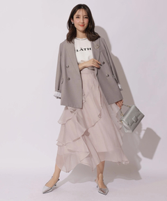 Apuweiser-riche(アプワイザー・リッシェ) |エアリーアシメフリルスカート