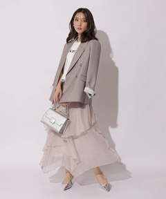 Apuweiser-riche(アプワイザー・リッシェ) |エアリーアシメフリルスカート