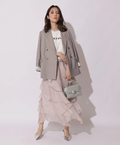 Apuweiser-riche(アプワイザー・リッシェ) |エアリーアシメフリルスカート