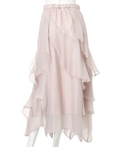 Apuweiser-riche(アプワイザー・リッシェ) |エアリーアシメフリルスカート