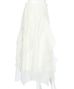 Apuweiser-riche(アプワイザー・リッシェ) |エアリーアシメフリルスカート