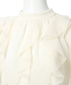 Apuweiser-riche(アプワイザー・リッシェ) |ショルダーフリルドッキングワンピース