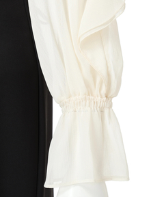 Apuweiser-riche(アプワイザー・リッシェ) |ショルダーフリルドッキングワンピース