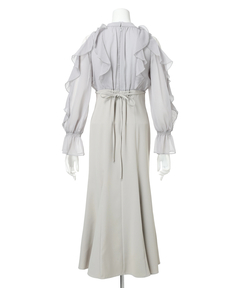 Apuweiser-riche(アプワイザー・リッシェ) |ショルダーフリルドッキングワンピース