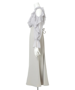 Apuweiser-riche(アプワイザー・リッシェ) |ショルダーフリルドッキングワンピース