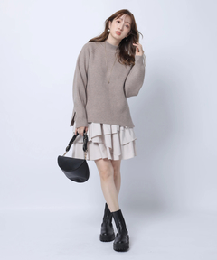 Apuweiser-riche(アプワイザー・リッシェ) |【Arpege story限定】イレヘムレイヤードミニワンピSET