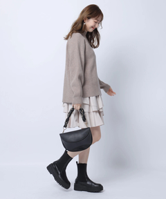 Apuweiser-riche(アプワイザー・リッシェ) |【Arpege story限定】イレヘムレイヤードミニワンピSET