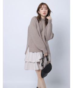 Apuweiser-riche(アプワイザー・リッシェ) |【Arpege story限定】イレヘムレイヤードミニワンピSET