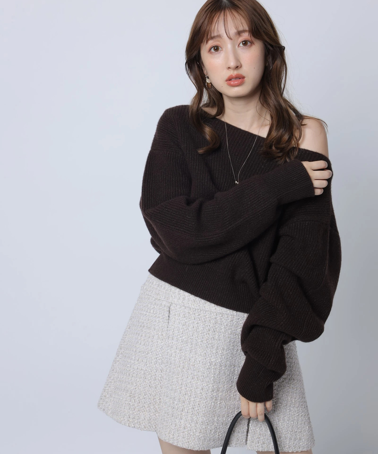 パイピングボックスタックミニスカート | スカート | Apuweiser-riche