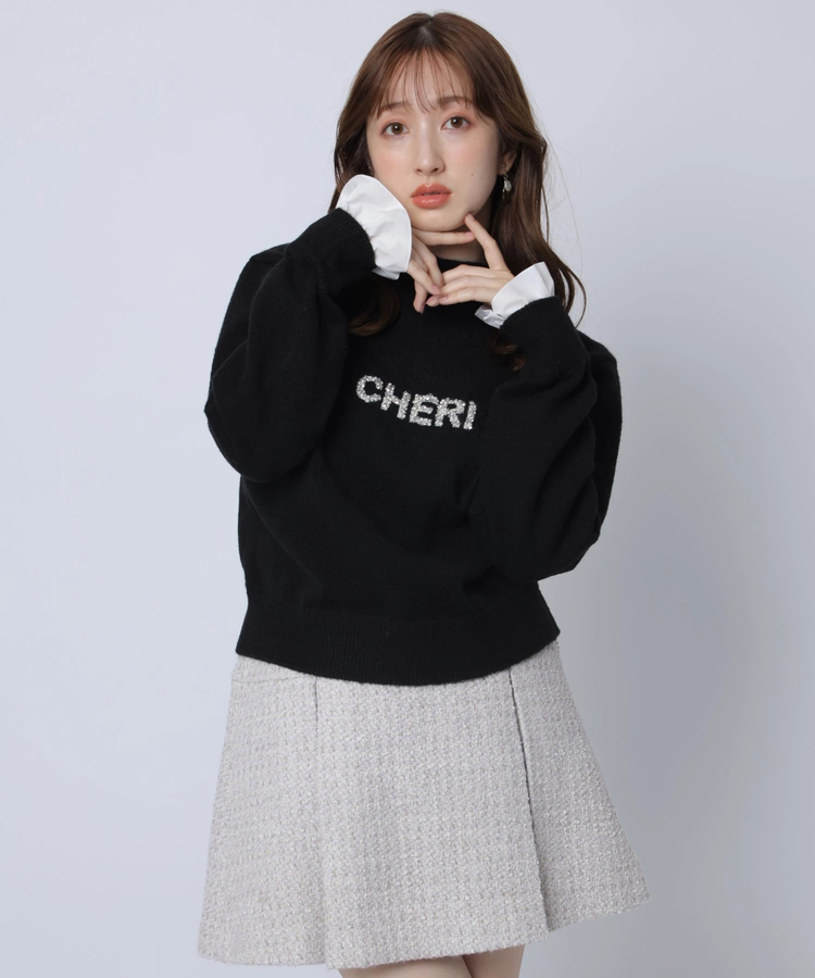 パイピングボックスタックミニスカート | スカート | Apuweiser-riche