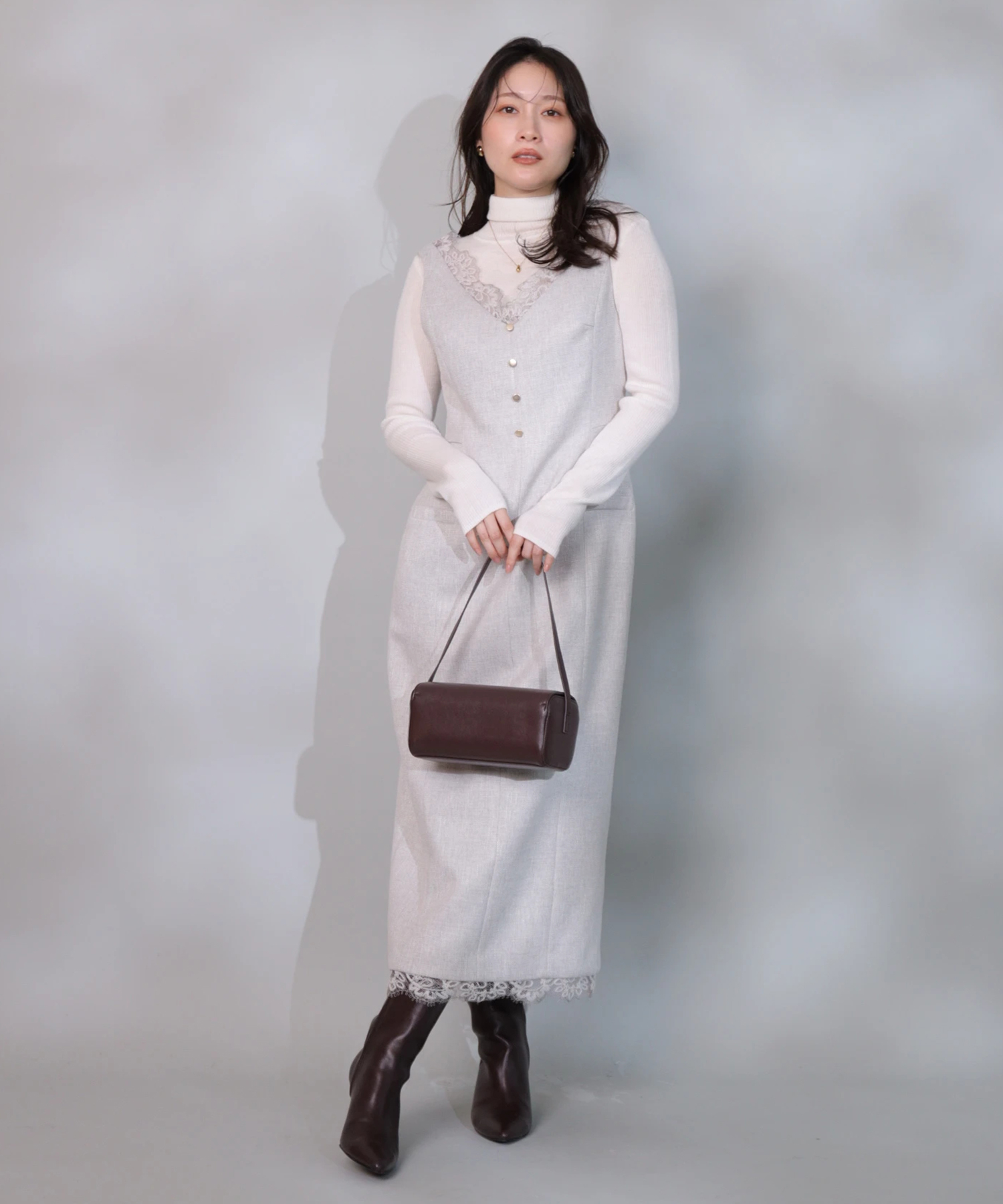 アプワイザーリッシェ❤︎レーストリムIラインジャンスカS レーストリムIラインジャンスカ | ワンピース | Apuweiser-riche